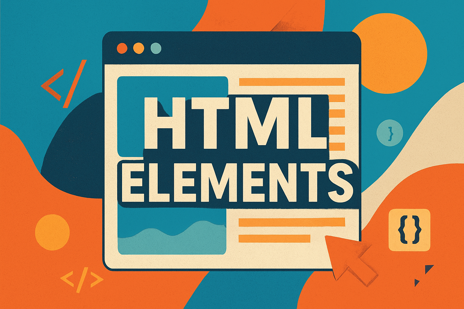 Picture of HTML elements